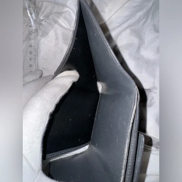 Louis Vuitton Matte Dark Gray Monogram Compact Wallet - Picture 6 of 15